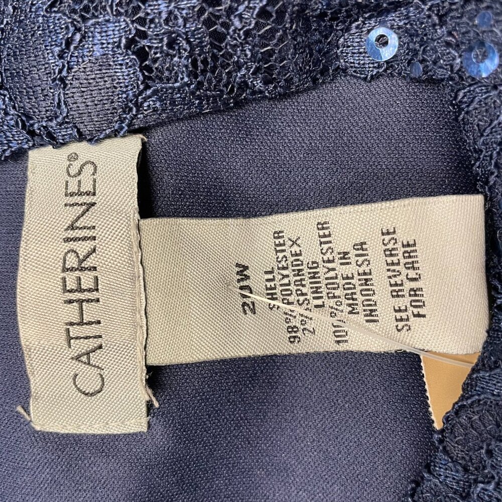 Catherine's 3 Piece Blue Formal Outfit size 20W - Picture 7 of 8